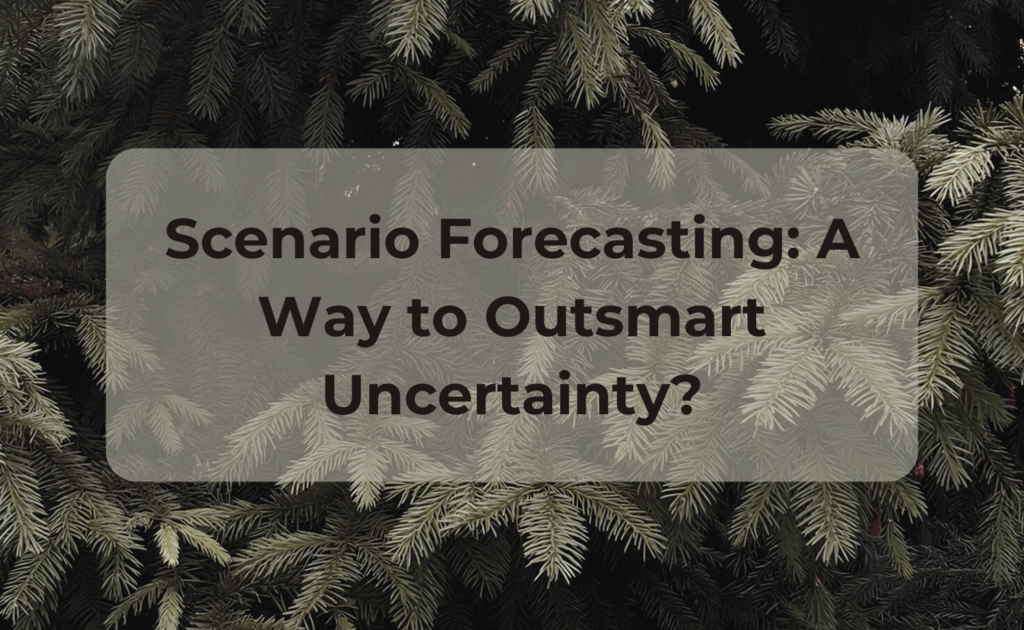 Use Scenario Forecasting to outsmart uncertainty, build scenarios, stress-test strategies and make resilient decisions for volatile markets.