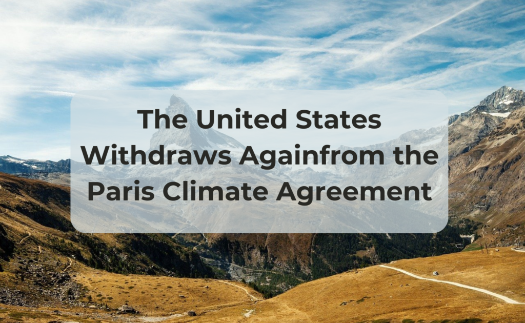 Image of policymakers responding to the US withdrawal from the Climate Agreement: delegates, flags and charts showing emissions trajectories, diplomatic fallout and implications for international climate policy and corporate energy strategy.